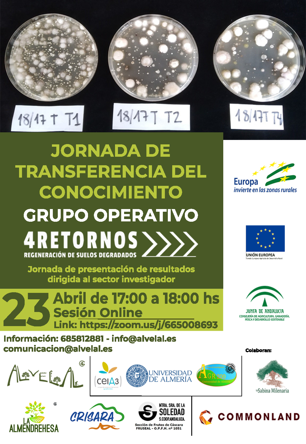 JORNADA DE TRANSFERENCIA GRUPO OPERATIVO 23 Abril